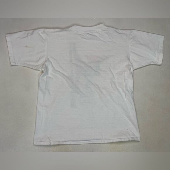 VINTAGE YMCA Taekwondo Karate Graphic T-shirt Women Medium 90s Single Stitch - Picture 7 of 9